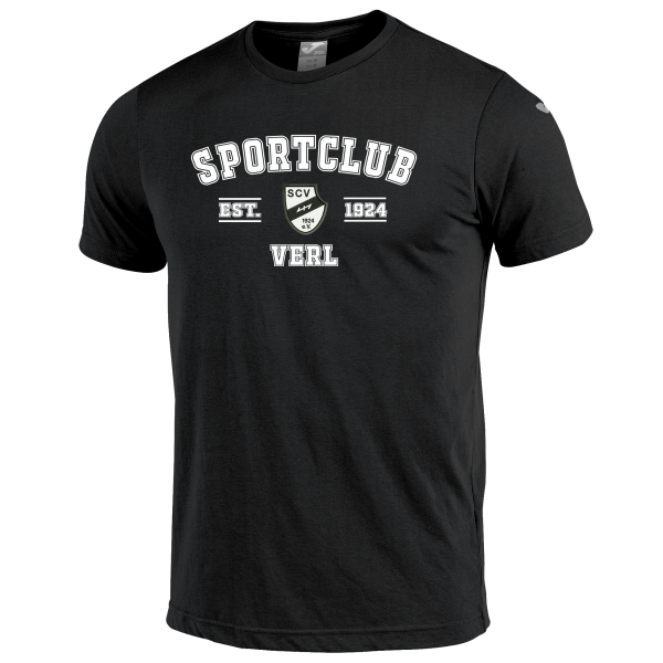 T-Shirt SC Verl EST. 1924 schwarz